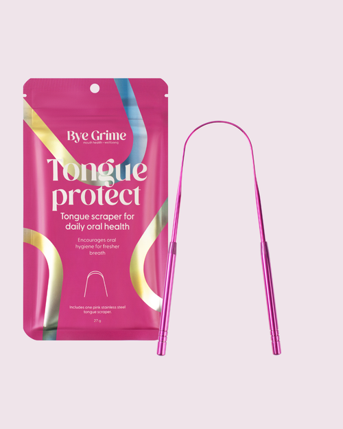 Bye-Grime Pink Tongue Cleaner