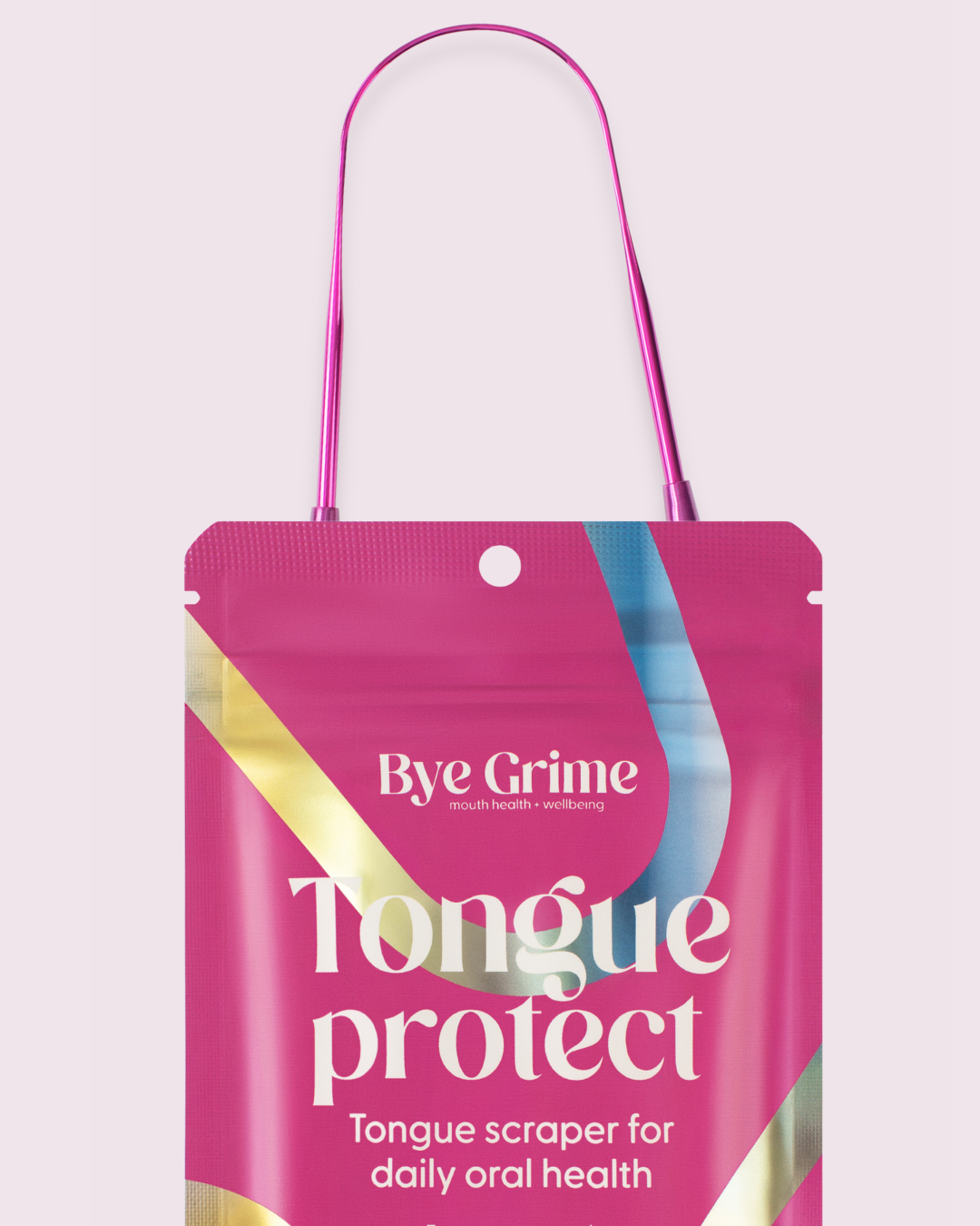 Bye-Grime Pink Tongue Cleaner